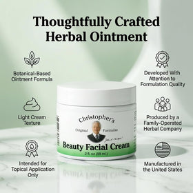 Christopher's Original Formulas on bathroom counter suggesting daily skincare routine