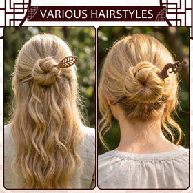 Chuangdi eight hair sticks fan display illustrating variety and gift-ready appeal