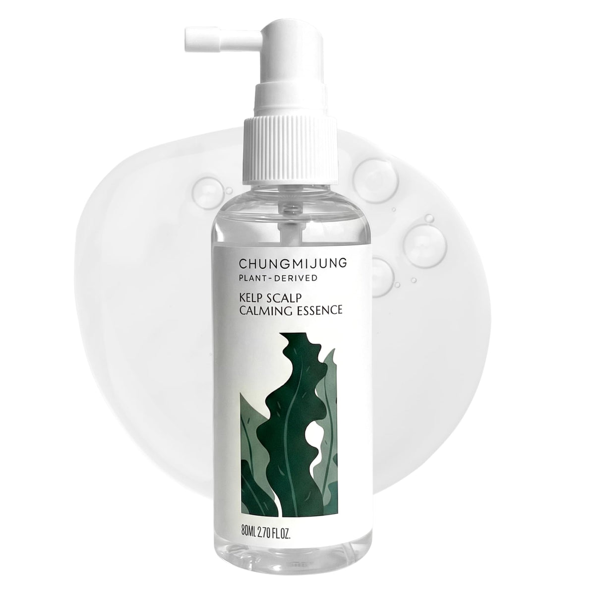 ChungMiJung front packaging showing kelp scalp spray for quick soothing