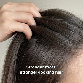 ChungMiJung shampoo foam texture illustrating gentle, rich lather for less breakage