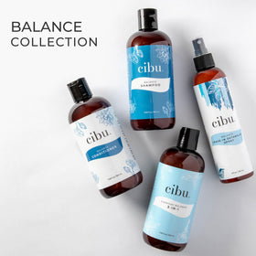 CIBU displayed on bathroom shelf showing salon-quality, everyday use benefit