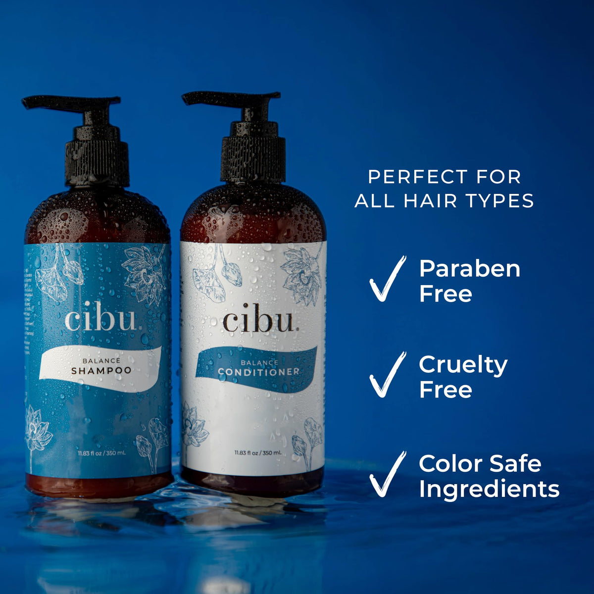 CIBU shampoo cream texture close-up demonstrating gentle lathering benefit