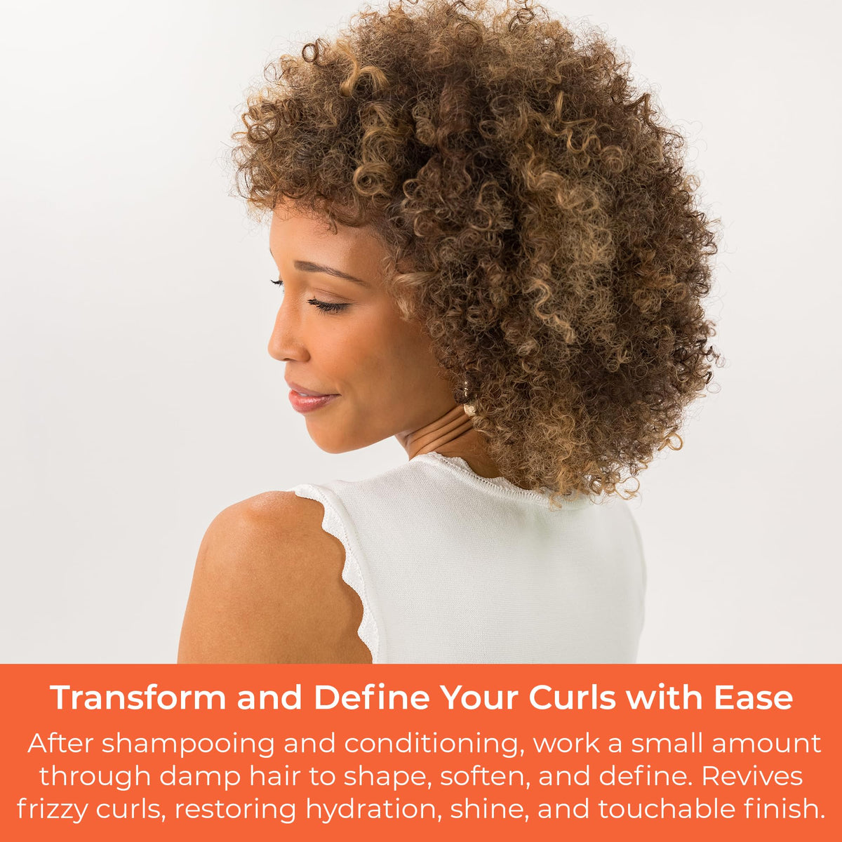 CIBU before and after curl comparison showing enhanced definition