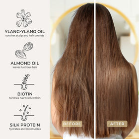 CIBU conditioner cream texture close-up demonstrating rich hydration