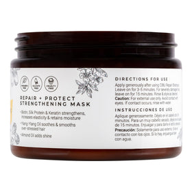 CIBU mask applied in shower demonstrating deep conditioning benefit