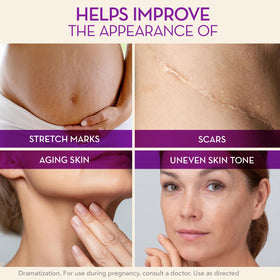 Cicatricure being massaged onto forearm to show absorption benefit