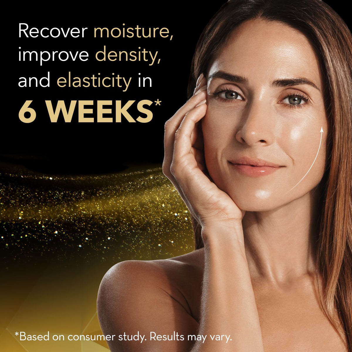 Cicatricure night cream jar open to reveal peptide-rich formula for firming