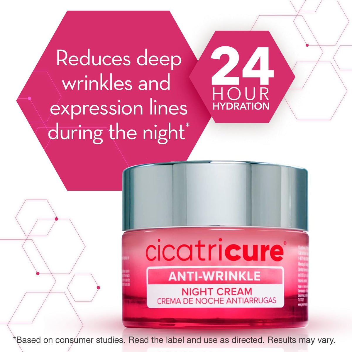 Cicatricure open jar close-up showing cream texture for easy absorption