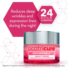 Cicatricure open jar close-up showing cream texture for easy absorption