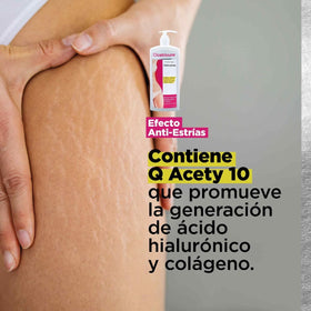 Cicatricure size and label detail highlighting ingredients and usage benefits