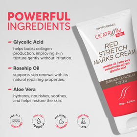 Cicatrissim applied to thighs in lifestyle scene for everyday routine ease