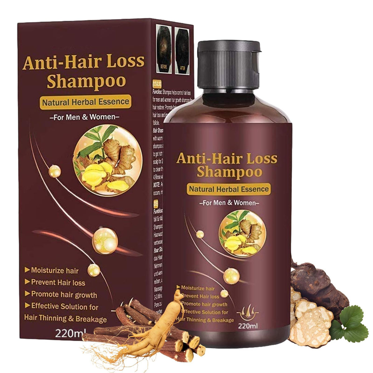 CIDBEST front packaging showing bottle and label for fuller hair benefits
