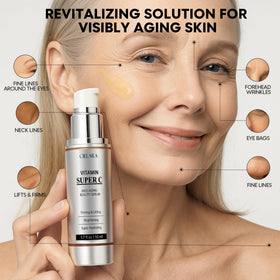 CIELARA bottle next to ruler showing 1.7 fl oz size and scale benefit