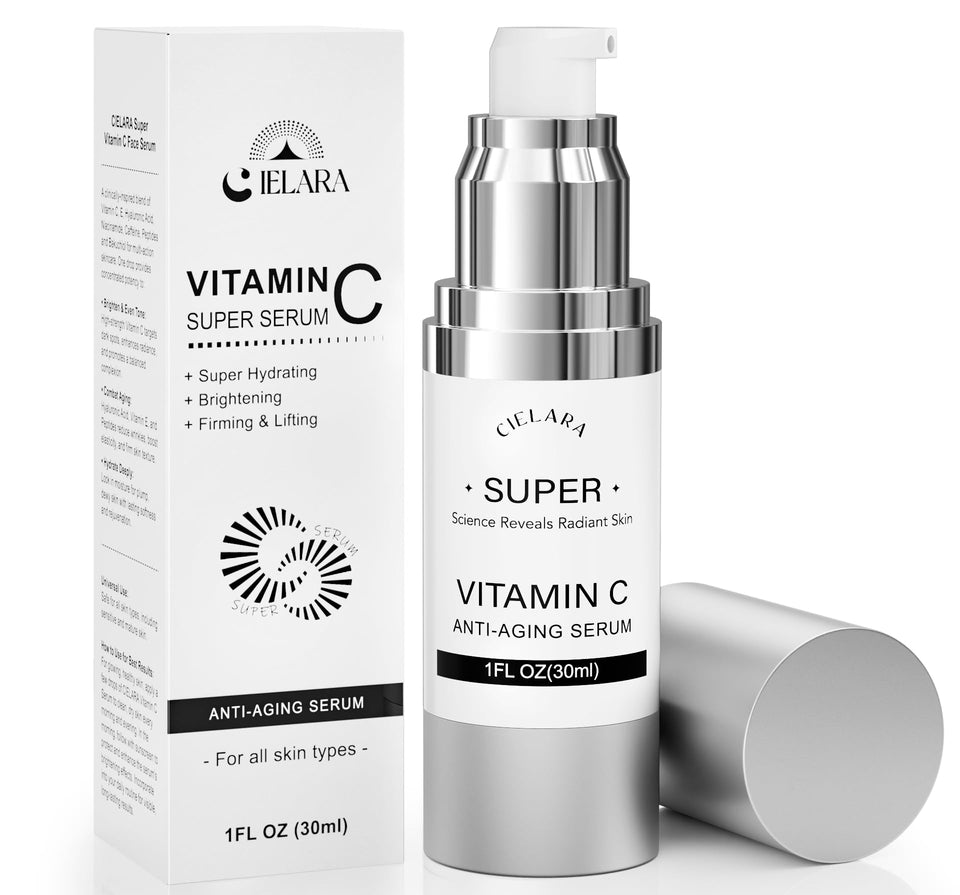 CIELARA front label showing product name and benefits for brightening