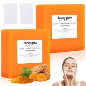 cijikos front packaging showing honey glow soap and benefits