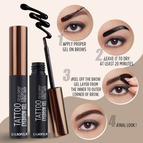 Cilrofelr lifestyle model wearing tinted brows for long-lasting confidence