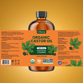 Cimouy amber glass packaging highlighting recyclable, protective bottle