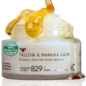Cinder Brands jar front view showing clean label and natural balm benefit