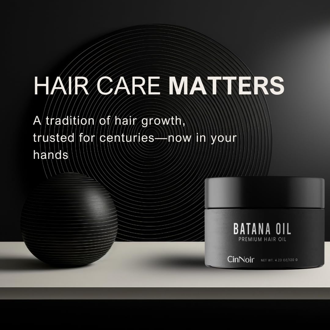 CinNoir Batana oil defining curl texture and reducing frizz on coils