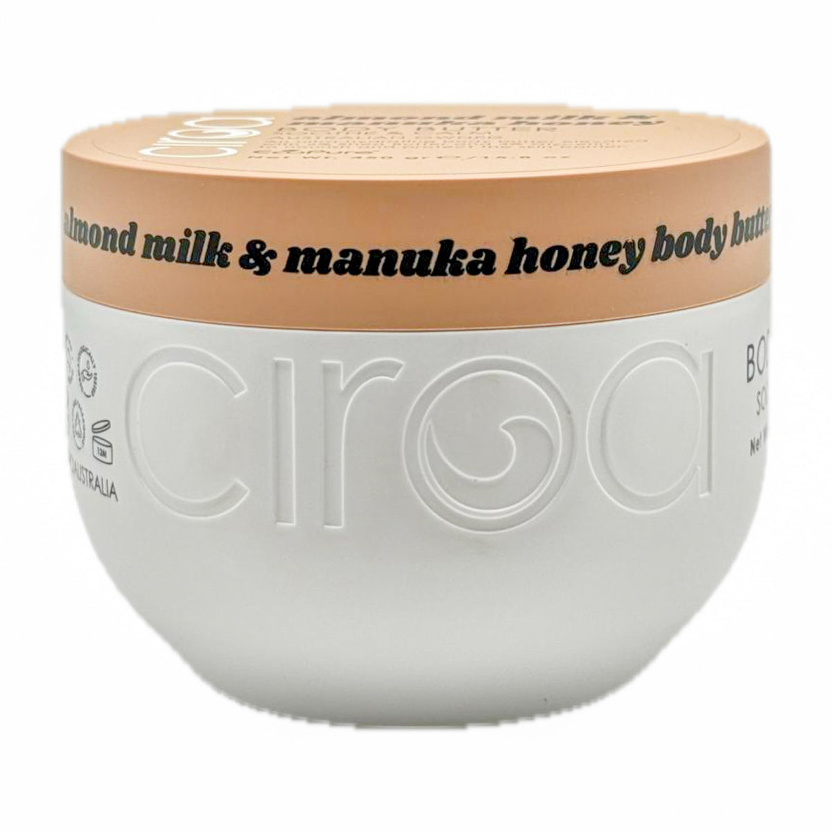 Ciroa pouring almond milk to show nourishing almond milk benefit