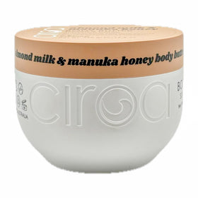 Ciroa pouring almond milk to show nourishing almond milk benefit
