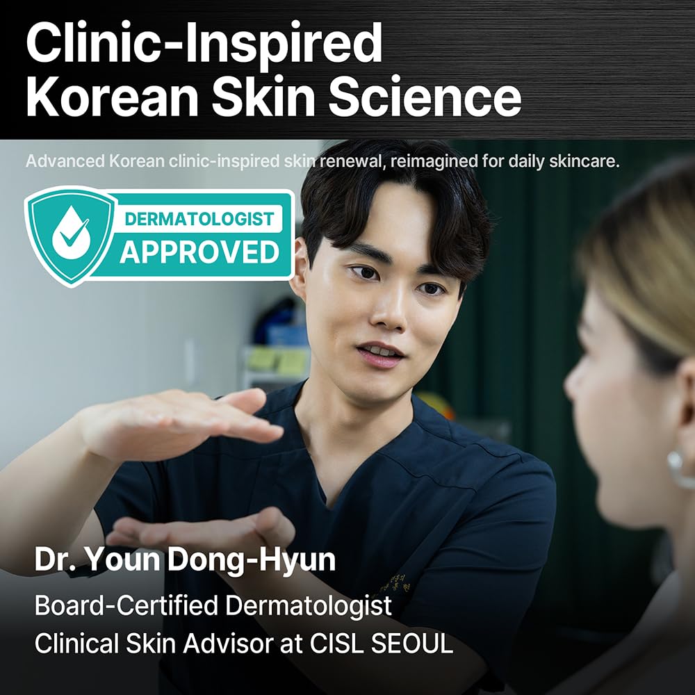 CISL SEOUL bottle on bathroom counter in morning routine setting for easy layering benefit