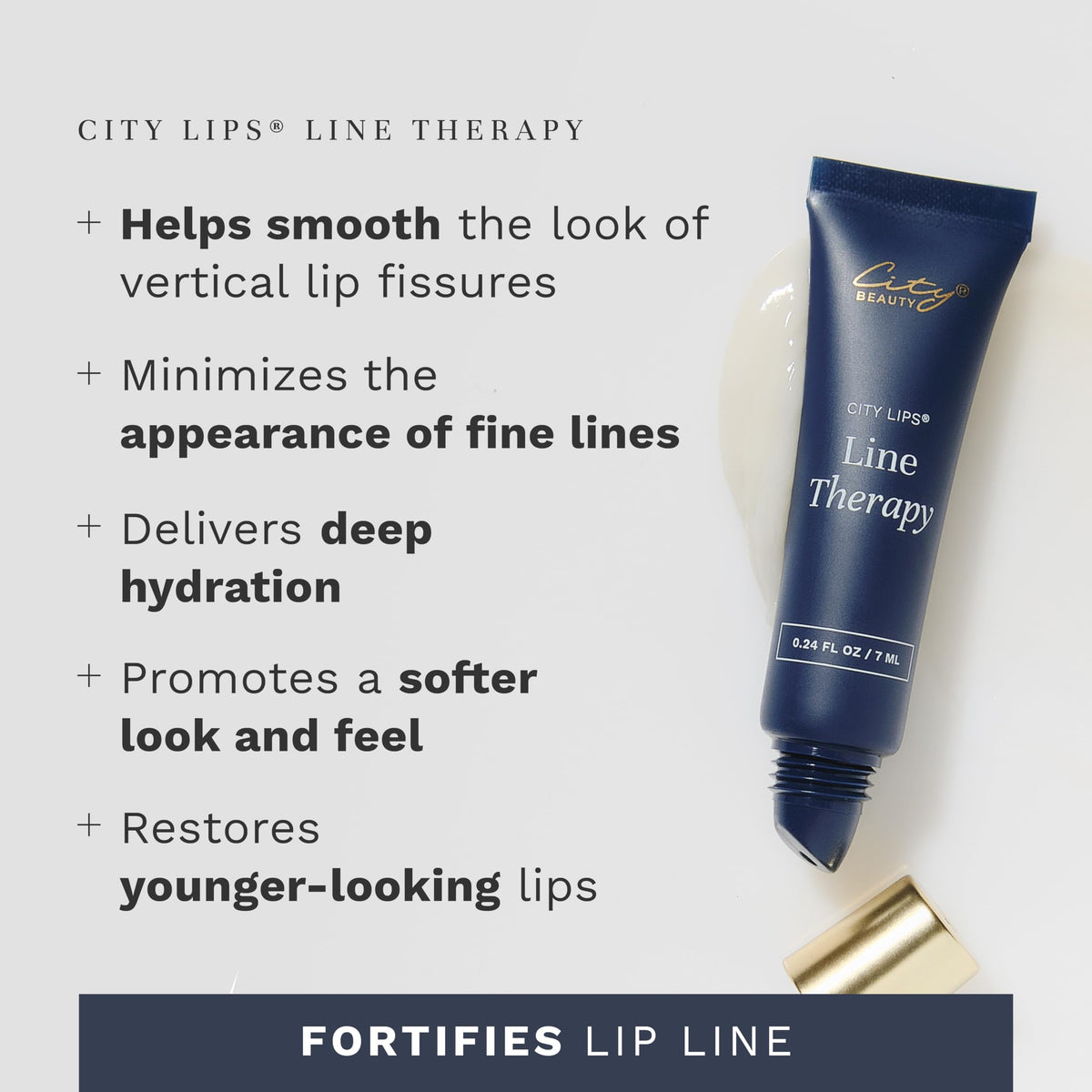City Beauty cream texture close-up illustrating smooth consistency and easy absorbency