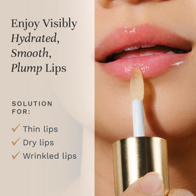 City Beauty City Lips alongside botanical extracts highlighting natural conditioning benefits