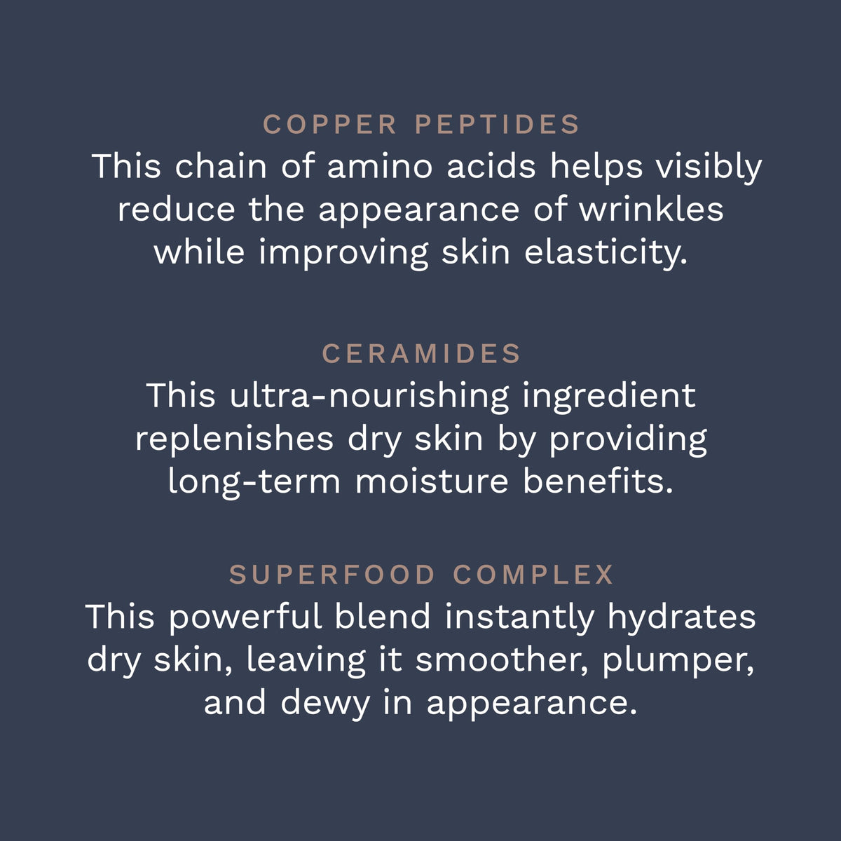 City Beauty label detail highlighting ingredient list for informed, ingredient-conscious benefit