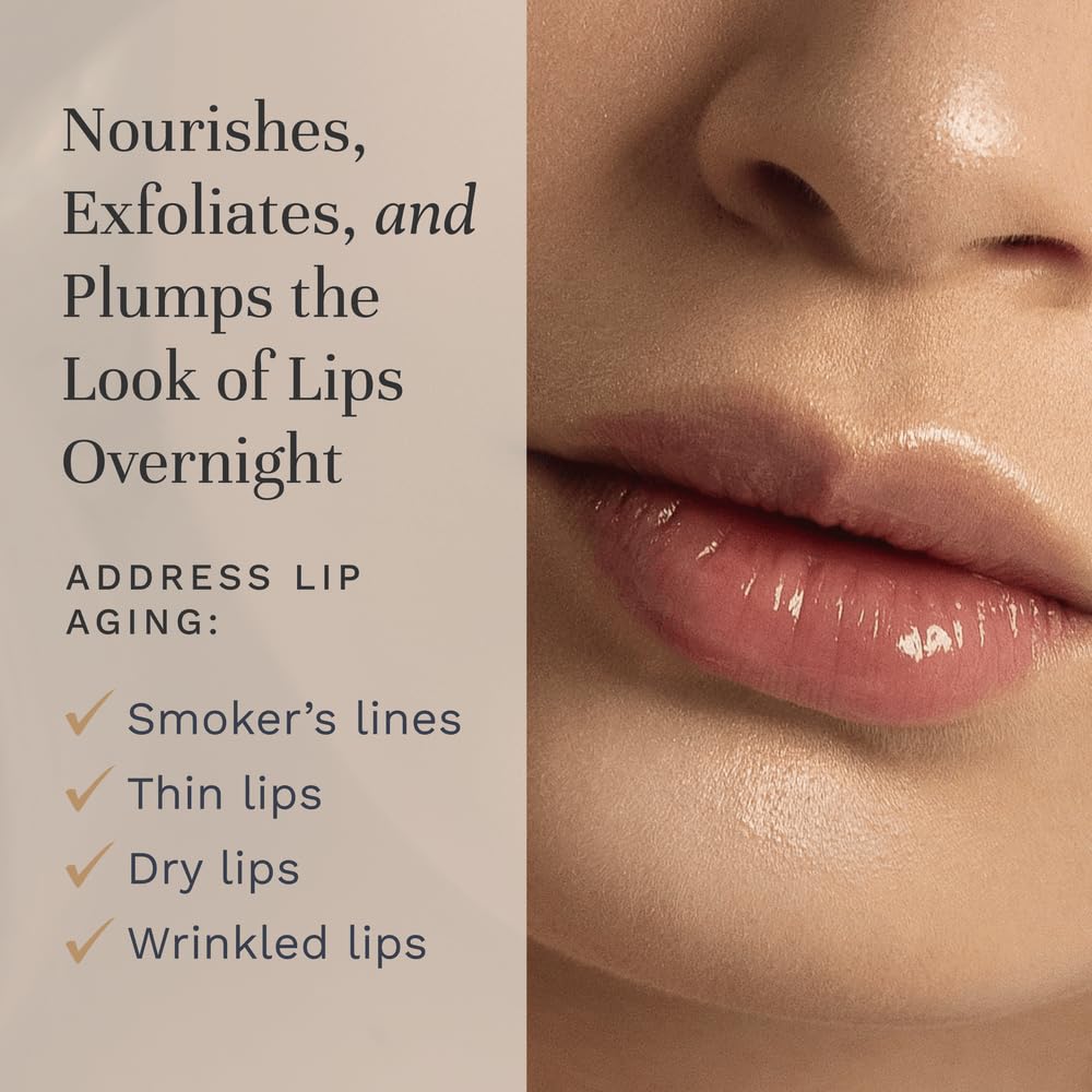 City Beauty City Lips applied on lips demonstrating overnight conditioning