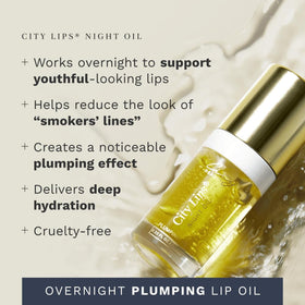 City Beauty City Lips dropper detail with cap showing precise application benefit