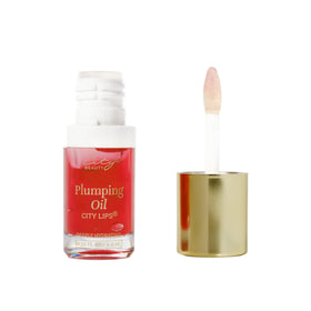 City Beauty City Lips label close-up showing ingredient list and clean formula benefits