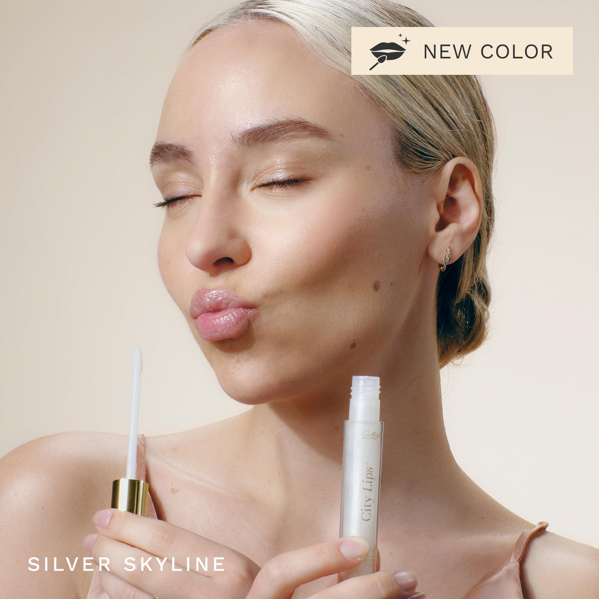 City Beauty label detail focused on ingredient callouts and clean formulation