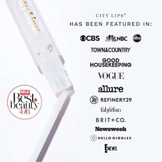 City Beauty ingredients flatlay showing jojoba and peptide support for smoother lips