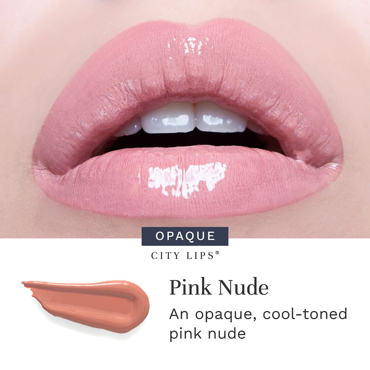 City Beauty City Lips next to everyday items showing compact size for on-the-go touchups