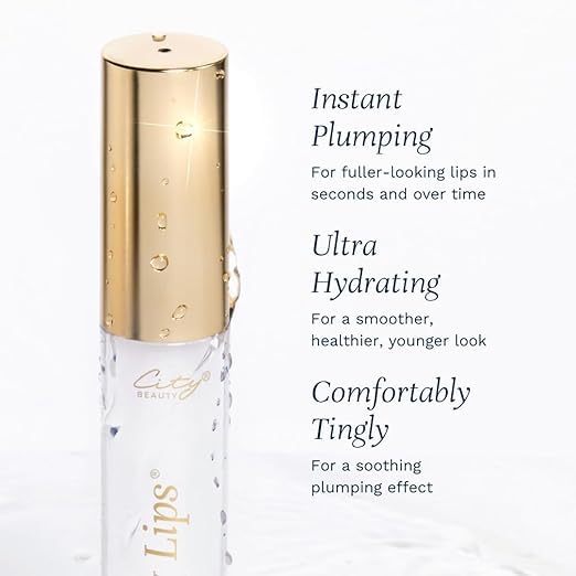 City Beauty ingredients label showing peptide and oil blend for conditioning