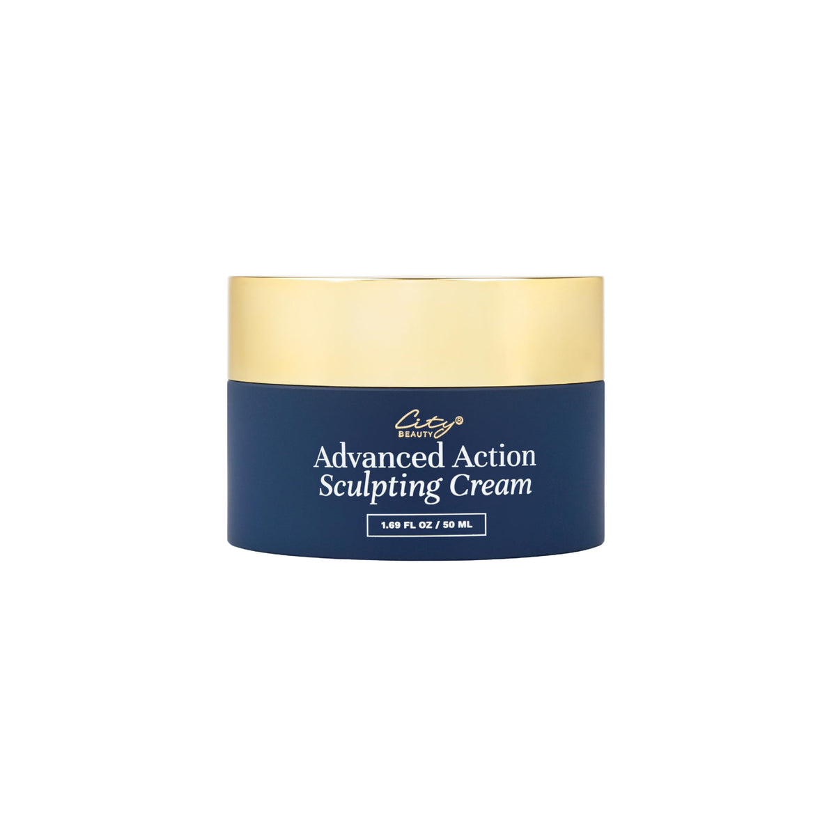 City Beauty front packaging showing sculpting cream for lifted contours