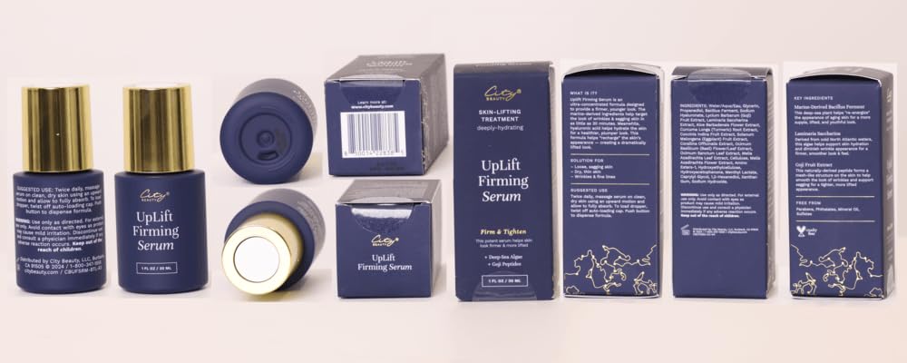 City Beauty on bathroom vanity suggesting daily skincare routine