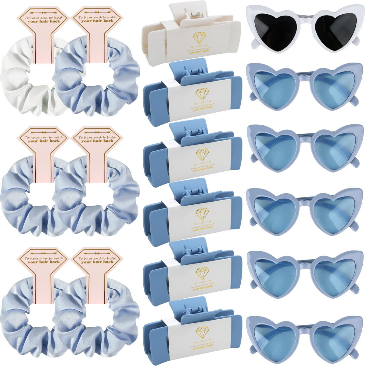 Ciulaiy front packaging of bridesmaid set showing neat gift presentation and value