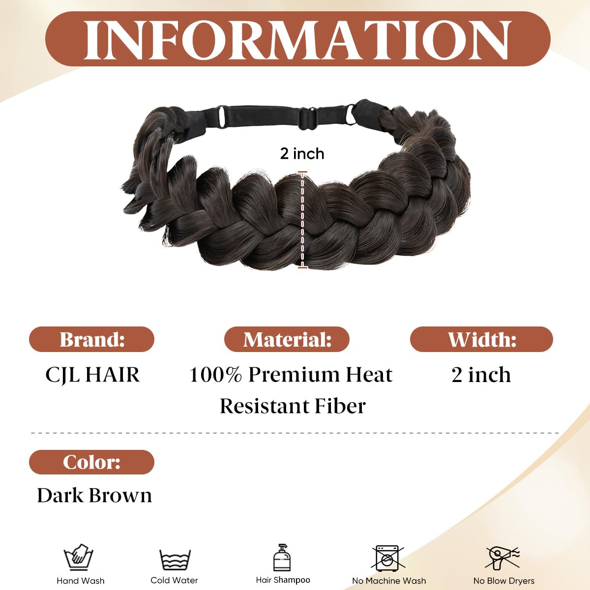 CJL HAIR close-up of braided texture highlights hand-braided realism and natural look
