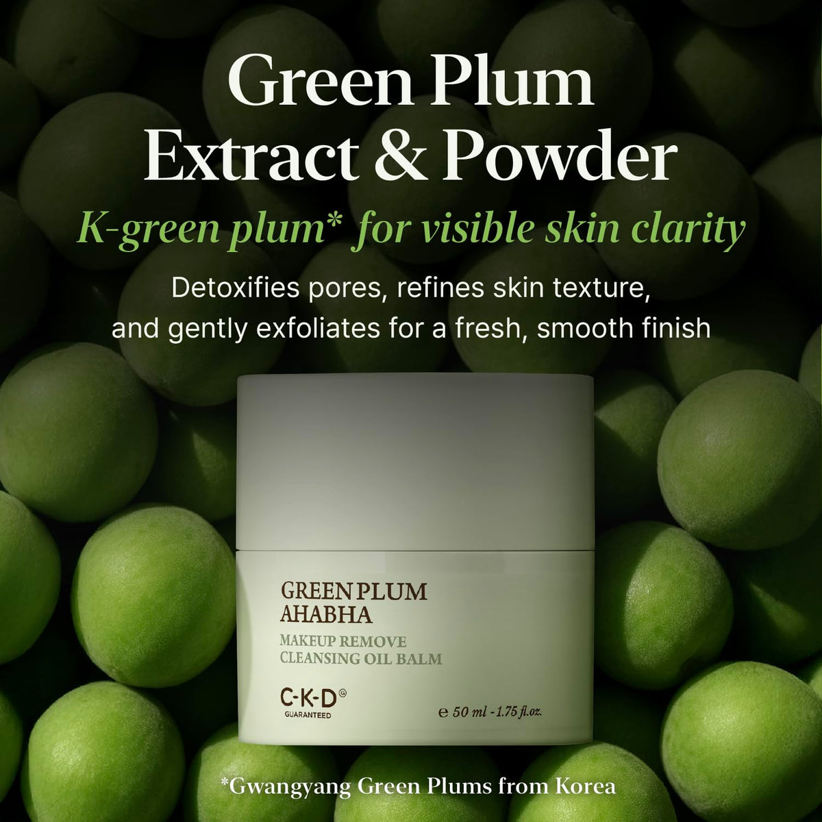 CKD Guaranteed balm melting on skin dissolving makeup effectively