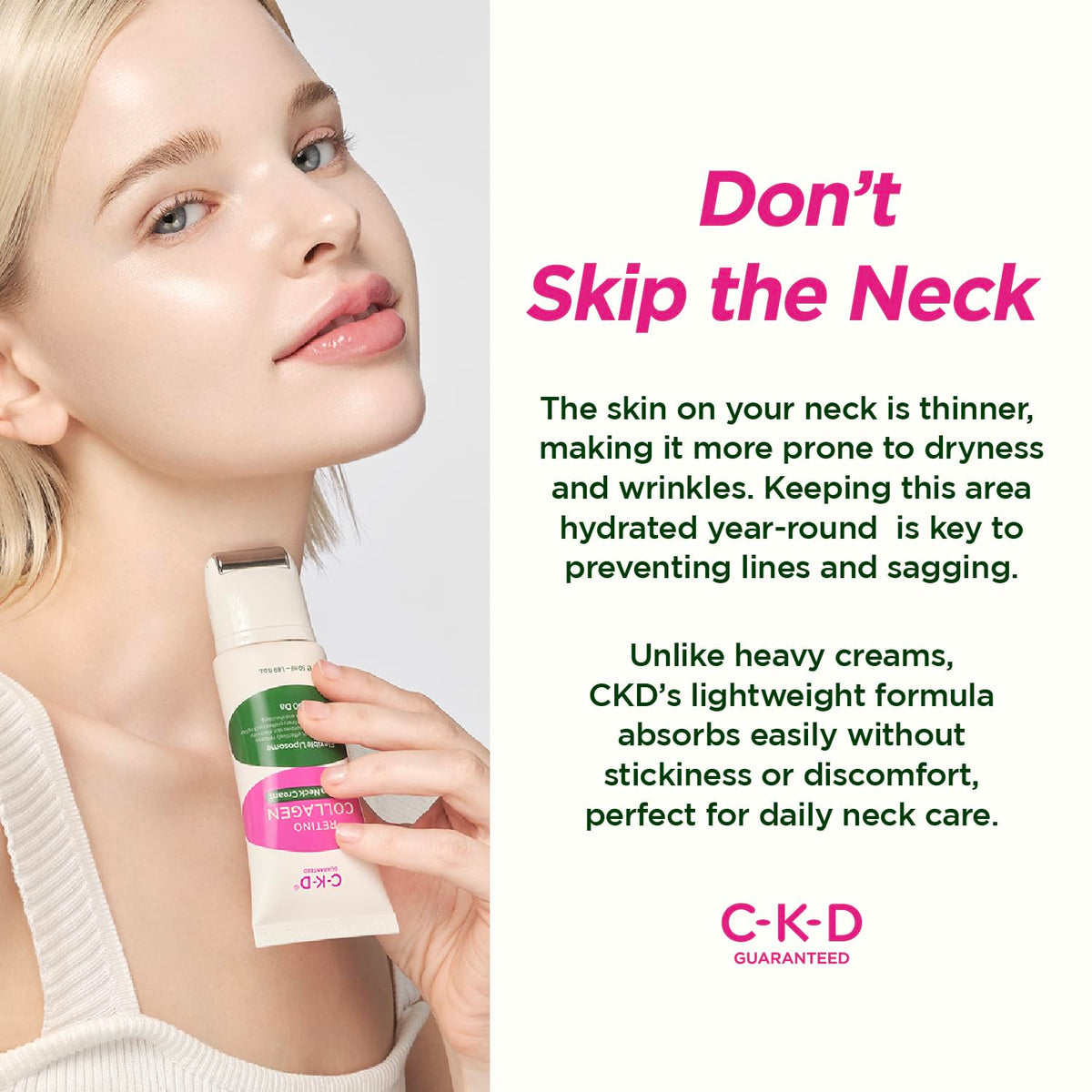 CKD Guaranteed product in hand to show size and travel convenience