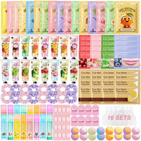 CKIVTNO kit front packaging showing complete 160-piece spa set and benefits