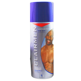 Clairmen lotion texture closeup demonstrating lightweight absorbent formula benefit