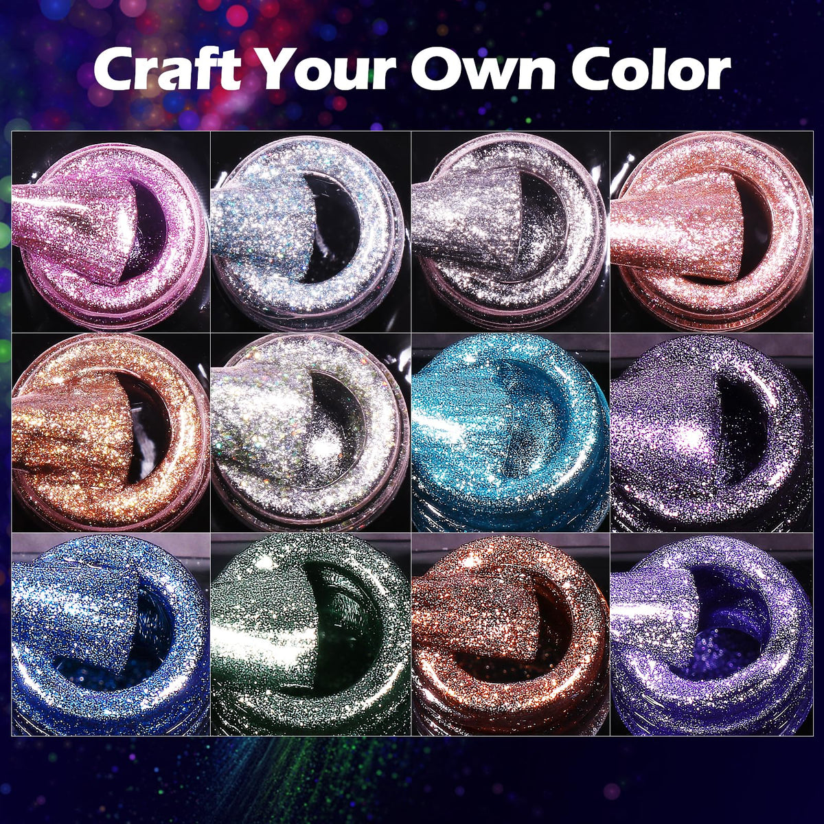 Clara Colors bottle label detail highlighting precise color tags for quick selection benefit