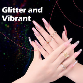 Clara Colors full color range layflat revealing 12 shades for galaxy and aurora effects