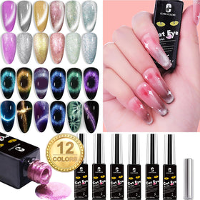 Clara Colors salon style lifestyle shot displaying finished nails with long lasting shine