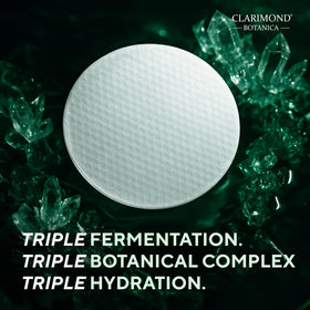 CLARIMOND ORALCARE serum soaked on pad, lightweight hydration and absorption benefit