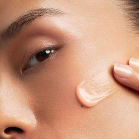 Clarins ingredients shot with organic acerola emphasizing natural origin