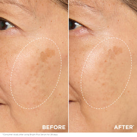 Clarins serum texture close-up highlighting lightweight absorption